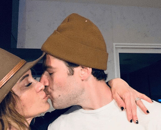 Tess Sanchez With Her Husband